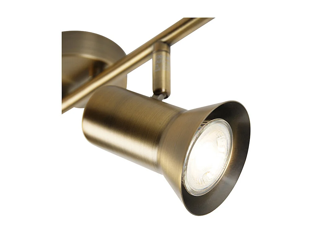 Spot de plafond orientable et inclinable bronze - Karin 2