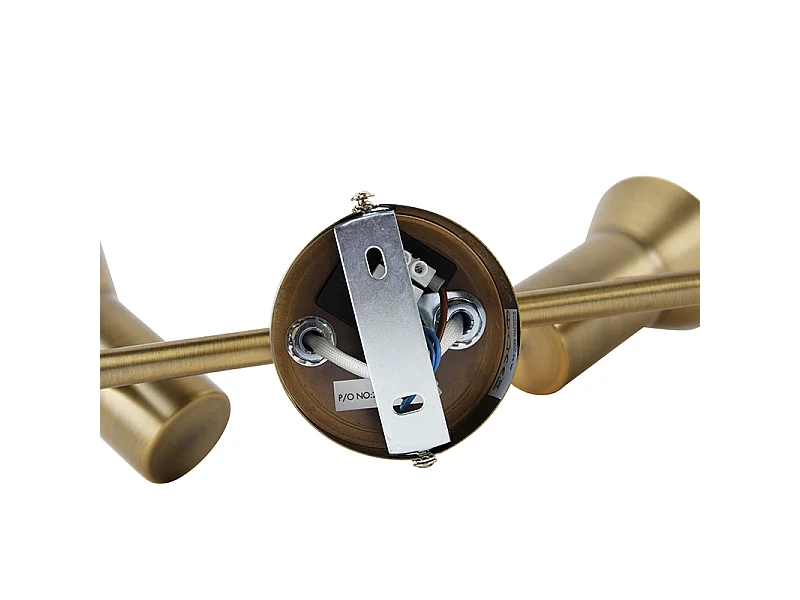 Spot de plafond orientable et inclinable bronze - Karin 2