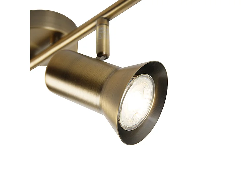 Spot de plafond orientable et inclinable bronze - Karin 2