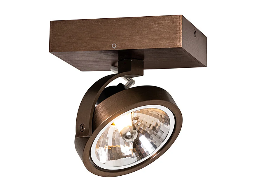 Spot design bronze foncé rotatif et inclinable - Go