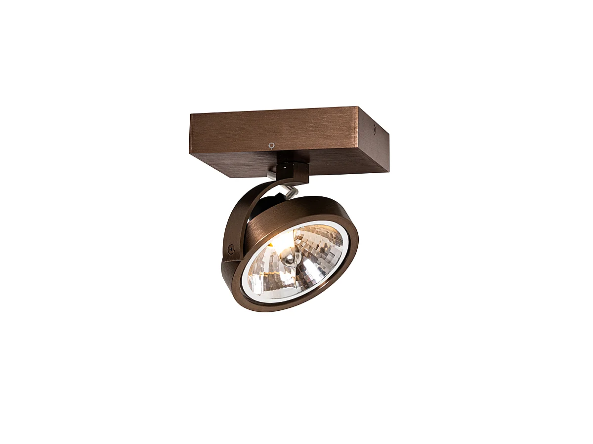 Spot design bronze foncé rotatif et inclinable - Go