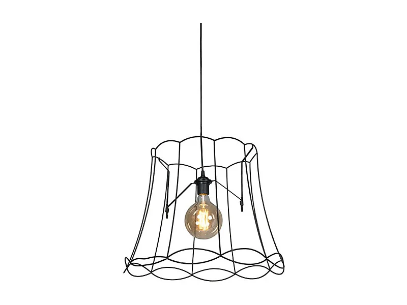 Suspension rétro noire 50 cm - Granny Frame