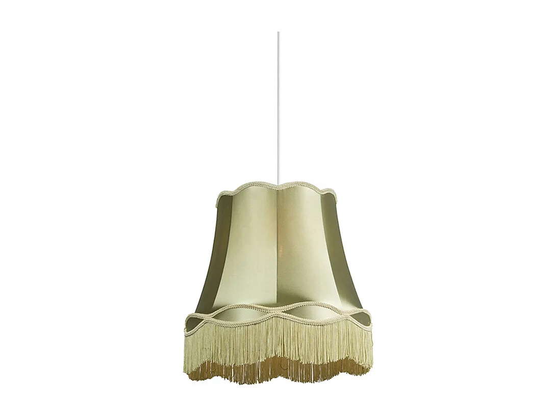 Lampe suspendue rétro verte 45 cm - Granny
