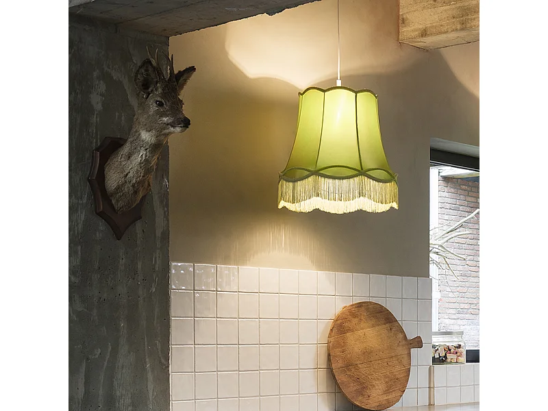 Suspension rétro verte 45 cm - Granny