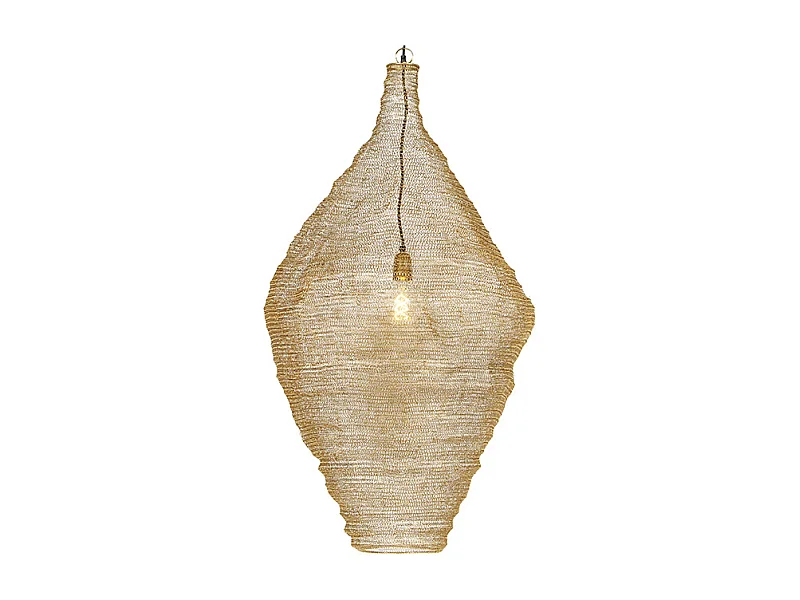 Suspension orientale dorée 60 cm - Nidum L