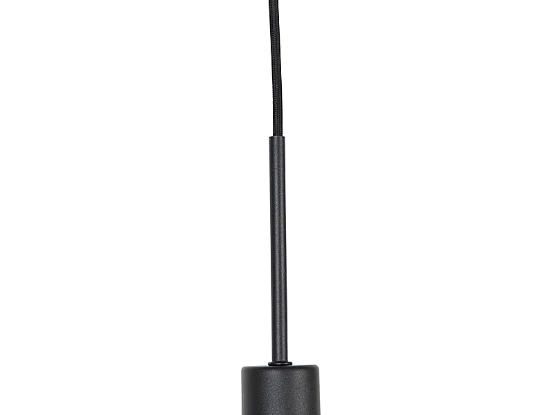 Suspension moderne noire sans abat-jour - Combi 1