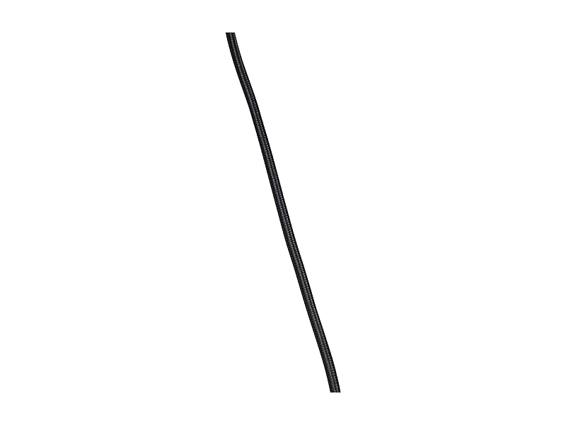 Suspension avec abat-jour en coton noir et or 50 cm - Combi