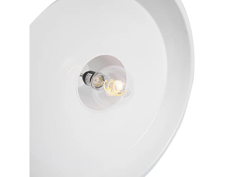 Suspension industrielle noire - Warrior