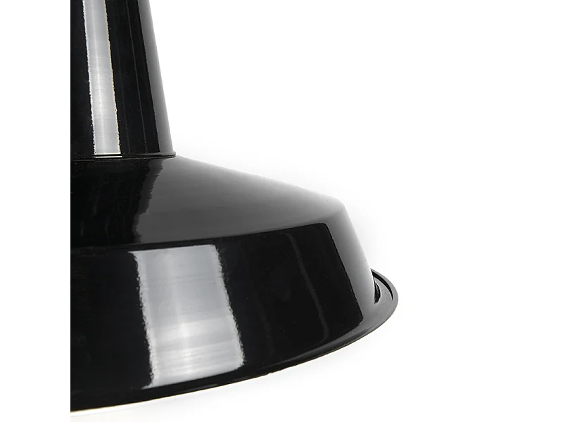 Suspension industrielle noire - Warrior