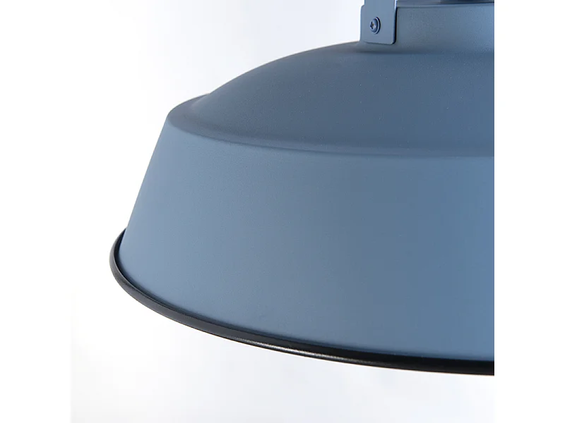 Suspension vintage bleue 43 cm - Living