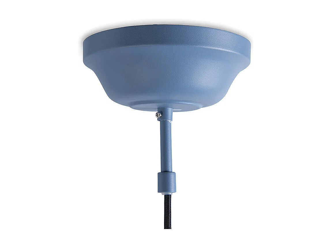 Suspension vintage bleue 43 cm - Living