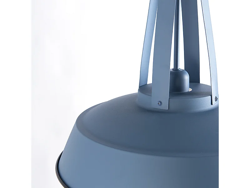 Suspension vintage bleue 43 cm - Living