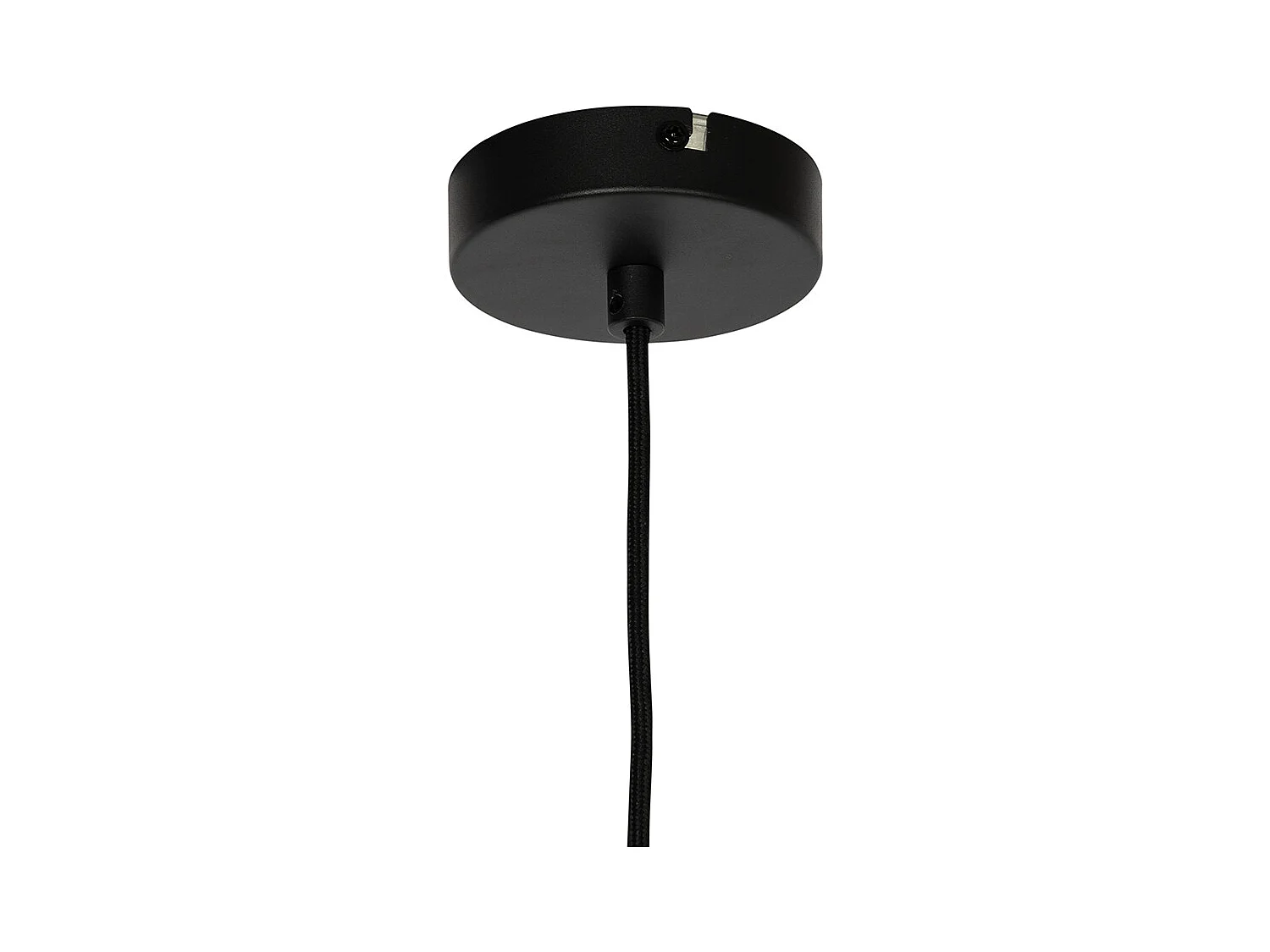 Lampe à suspension moderne dorée avec verre ambré - Drop