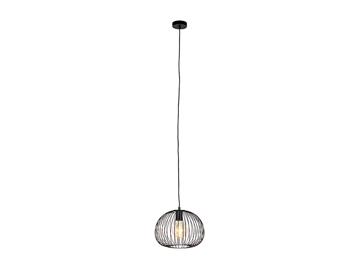Suspension design noire - Wire Dough