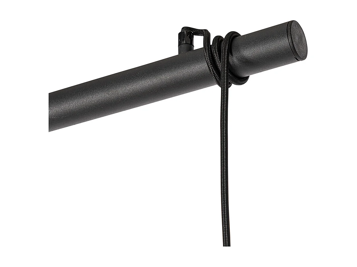 Suspension industrielle dorée 3 lumières - Flor