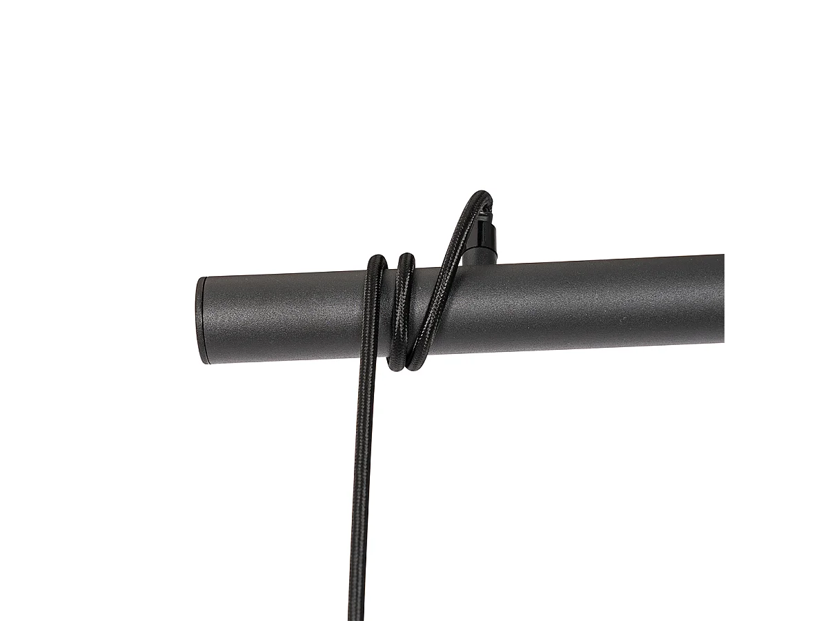 Suspension industrielle dorée 3 lumières - Flor