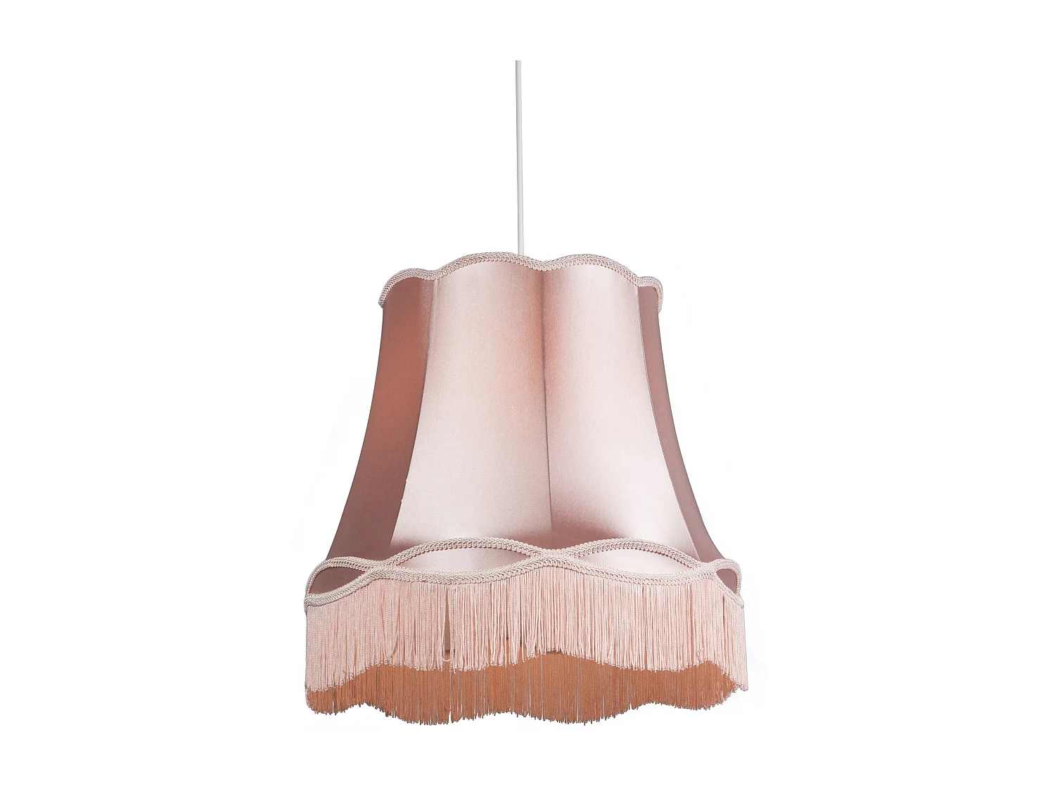 Lampe suspendue rétro rose 45 cm - Granny