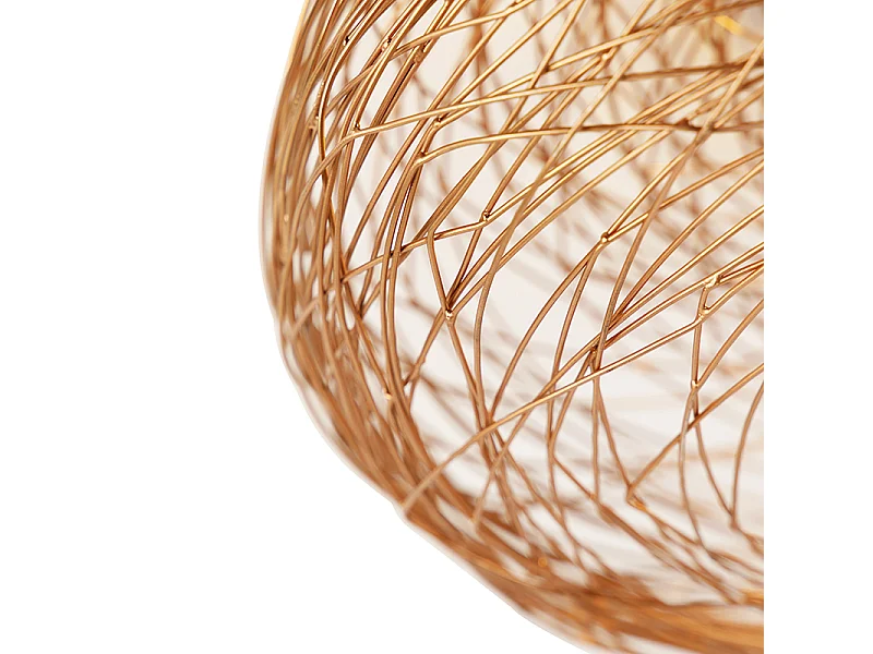 Plafonnier design cuivre ovale - Sarella