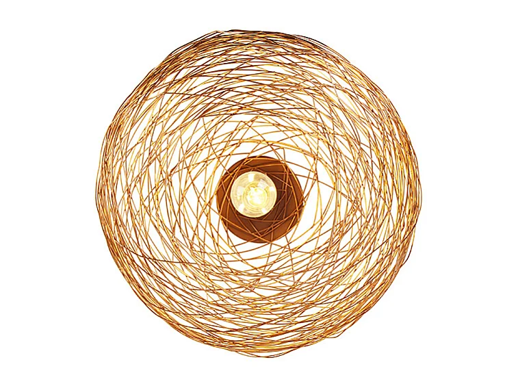 Plafonnier design cuivre ovale - Sarella