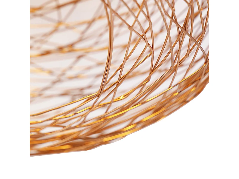 Plafonnier design ovale en cuivre - Sarella