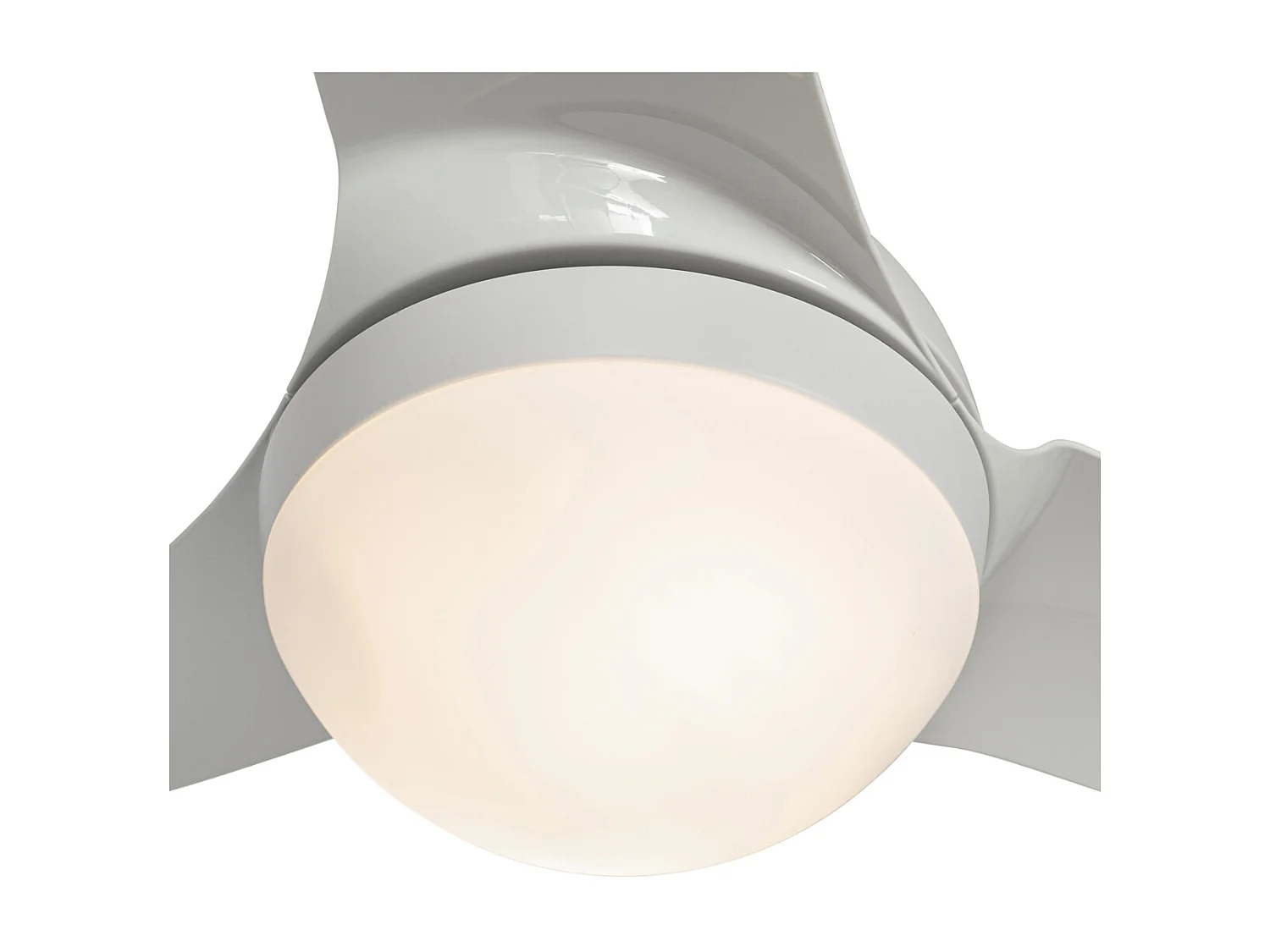 Ventilateur de plafond blanc avec télécommande - Bora