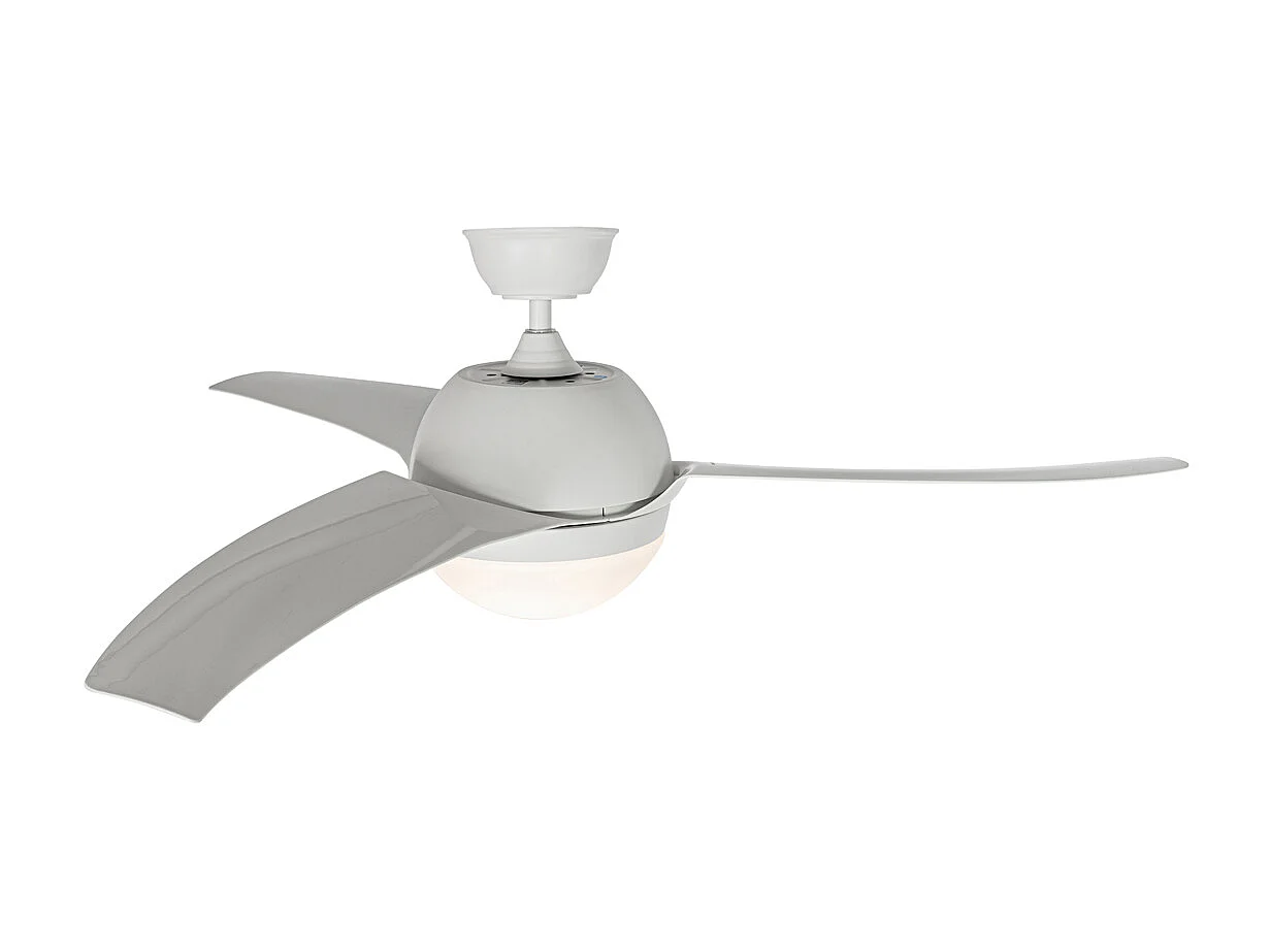 Ventilateur de plafond blanc avec télécommande - Bora