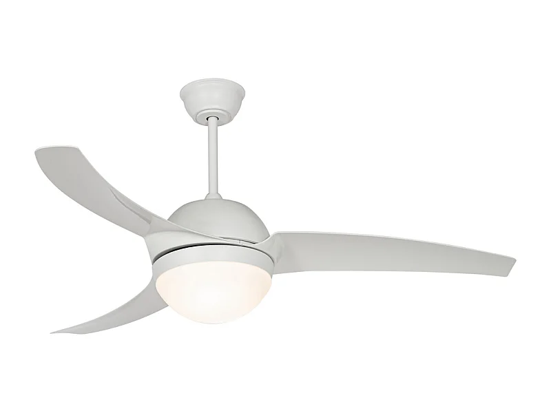 Ventilateur de plafond blanc avec télécommande - Bora