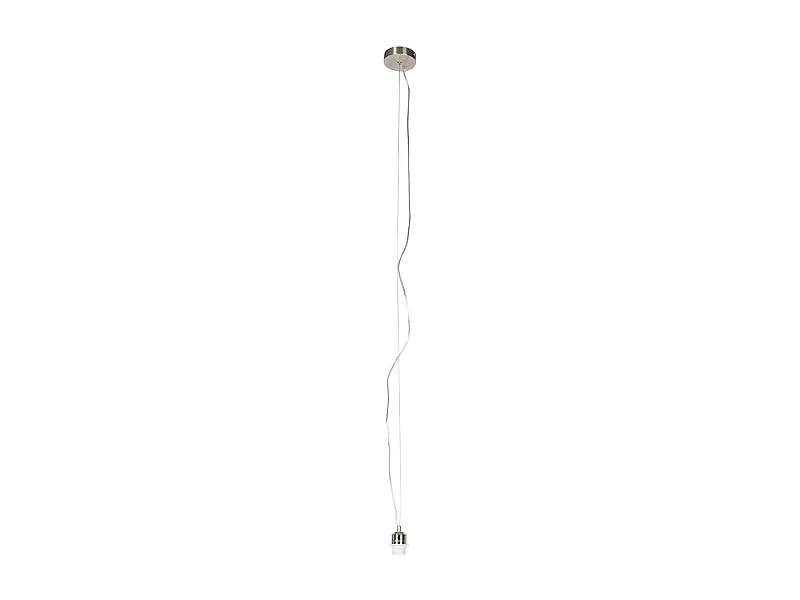 Lampe suspendue en acier sans abat-jour - Cappo 1