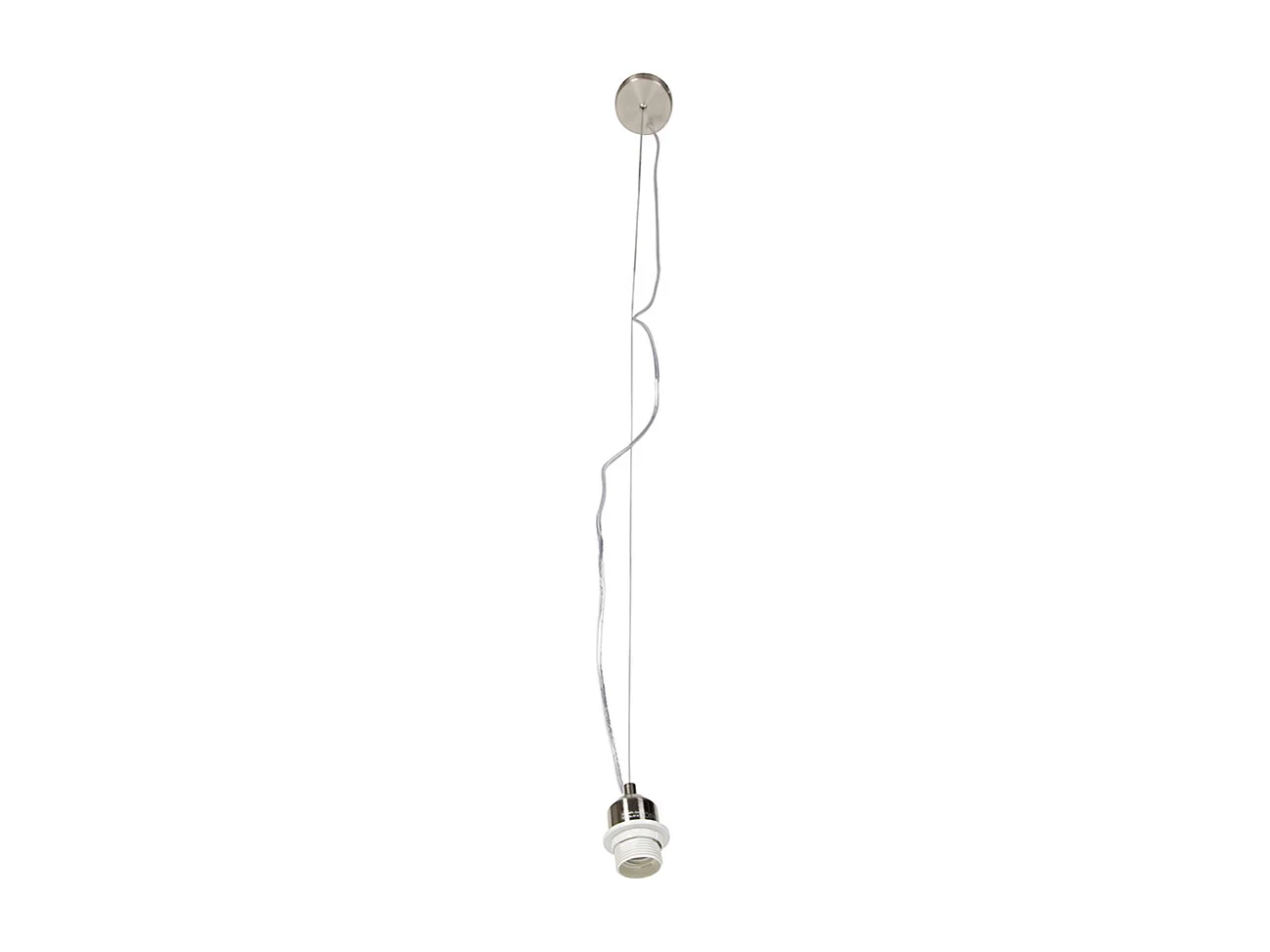 Suspension moderne en acier sans abat-jour - Cappo