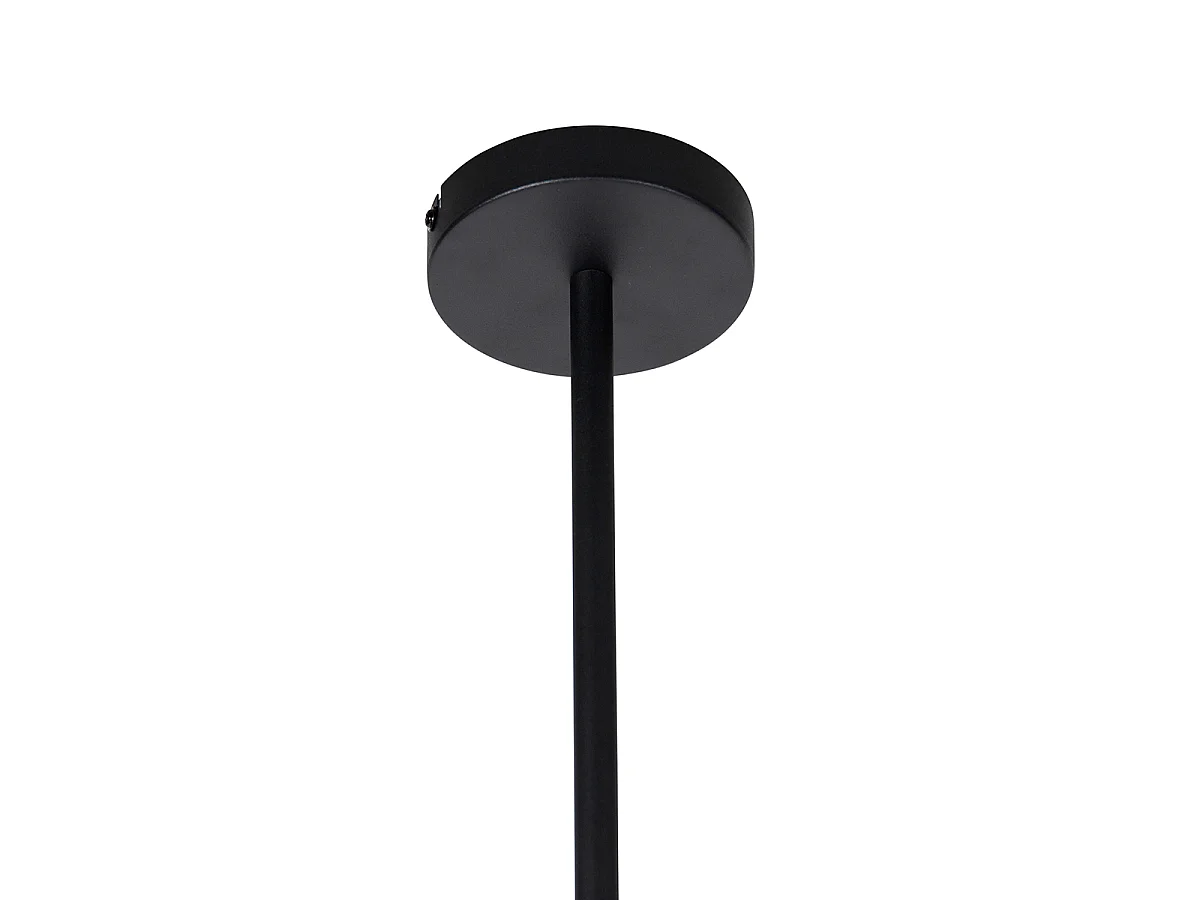 Suspension industrielle noire - 4 Laser