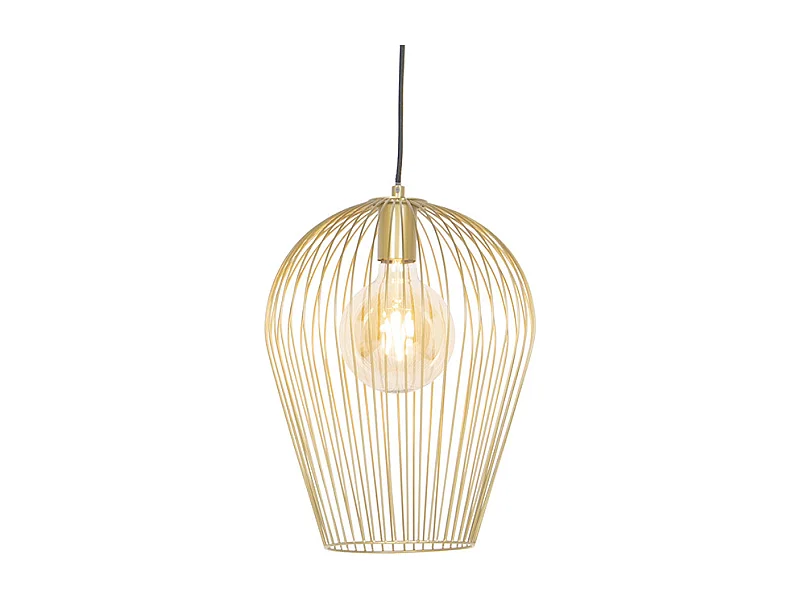 Suspension design dorée - Wire Ario