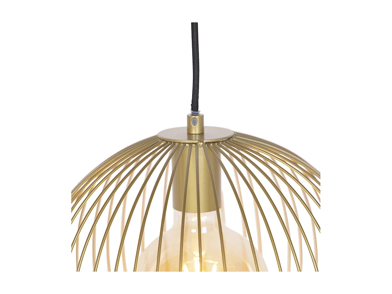 Lampe suspension design or - Fil Ario