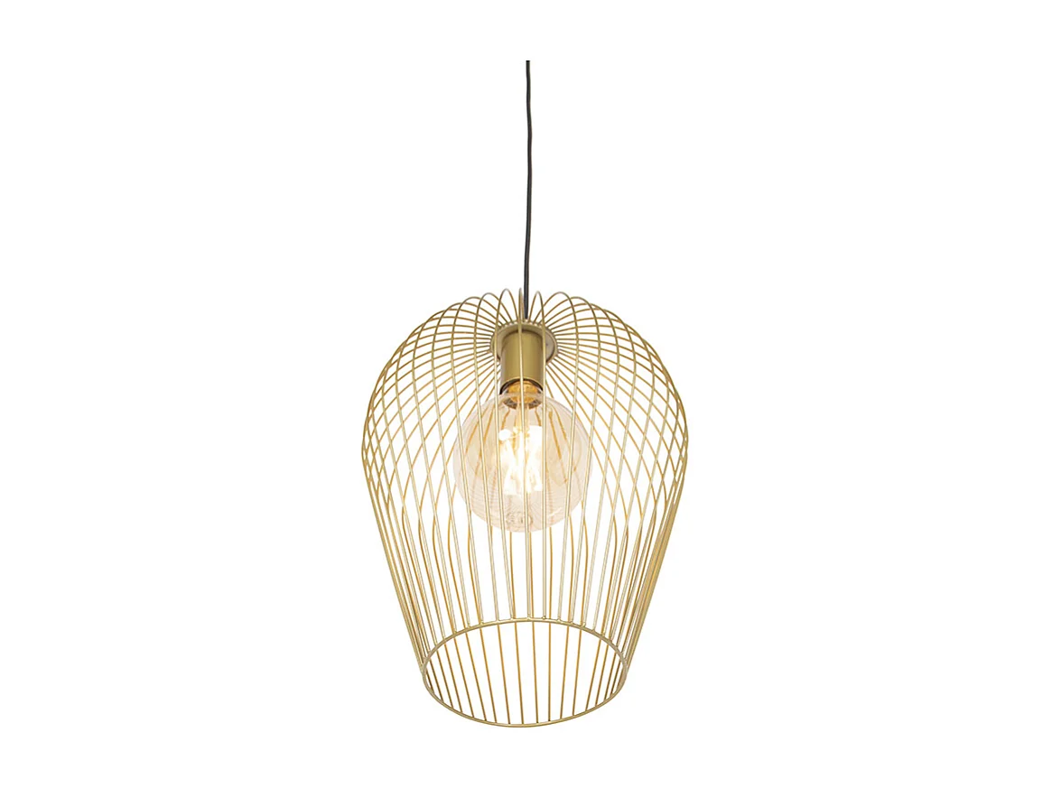 Suspension design dorée - Wire Ario