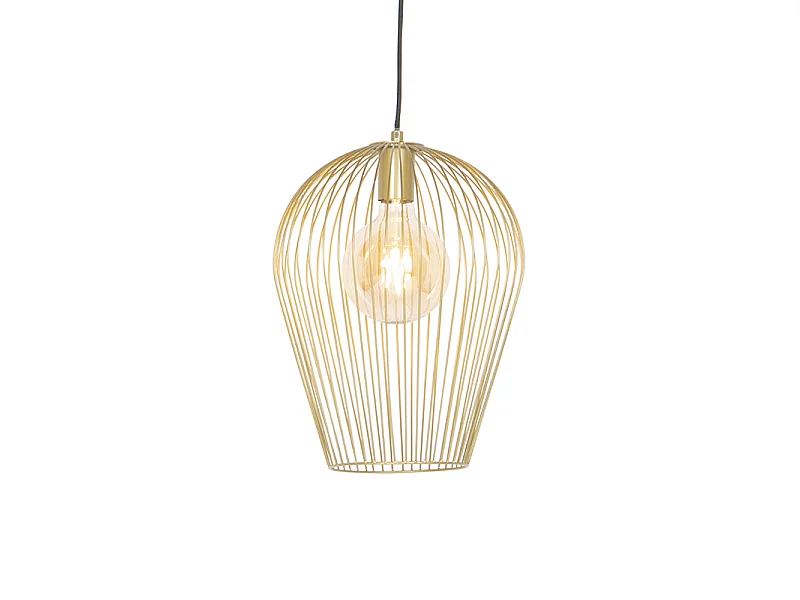 Suspension design dorée - Wire Ario