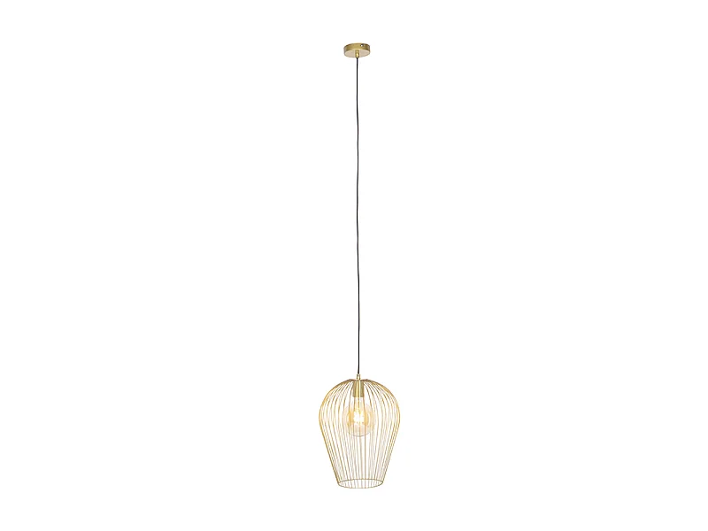 Suspension design dorée - Wire Ario
