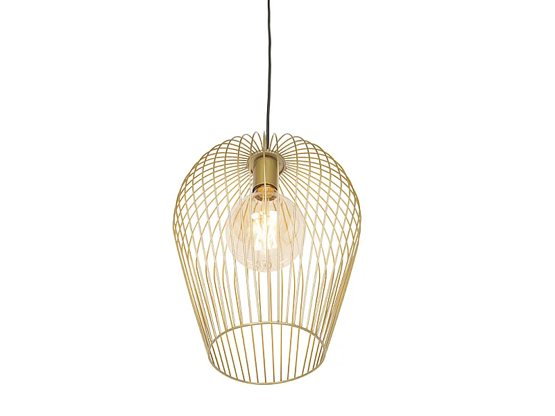Suspension design dorée - Wire Ario