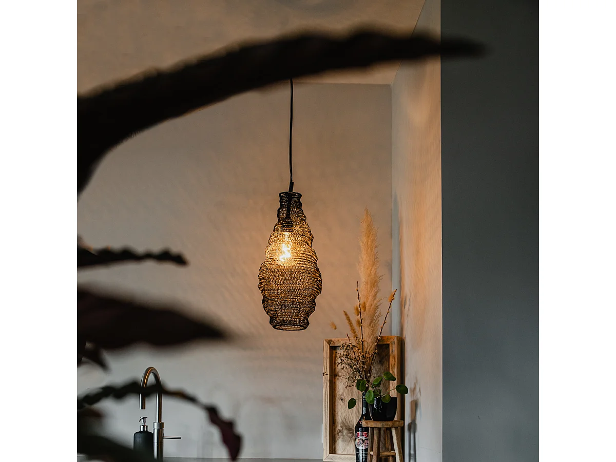 Suspension orientale noire - Nidum Rombo