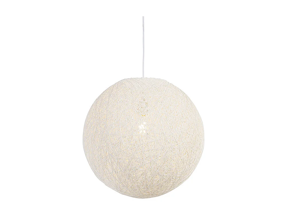 Suspension rustique blanche 45 cm - Corda