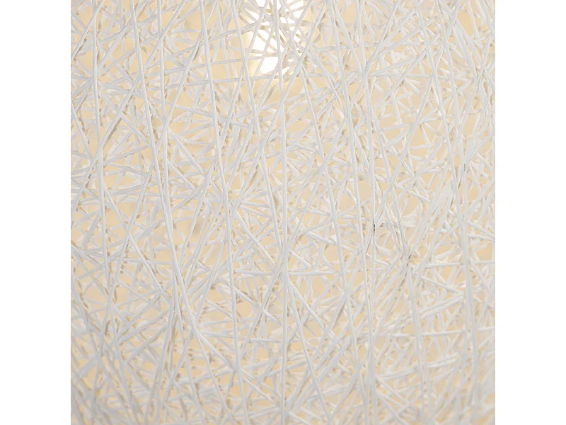 Suspension rustique blanche 45 cm - Corda