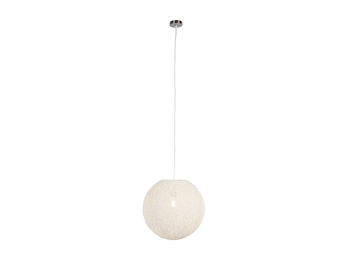 Suspension rustique blanche 45 cm - Corda