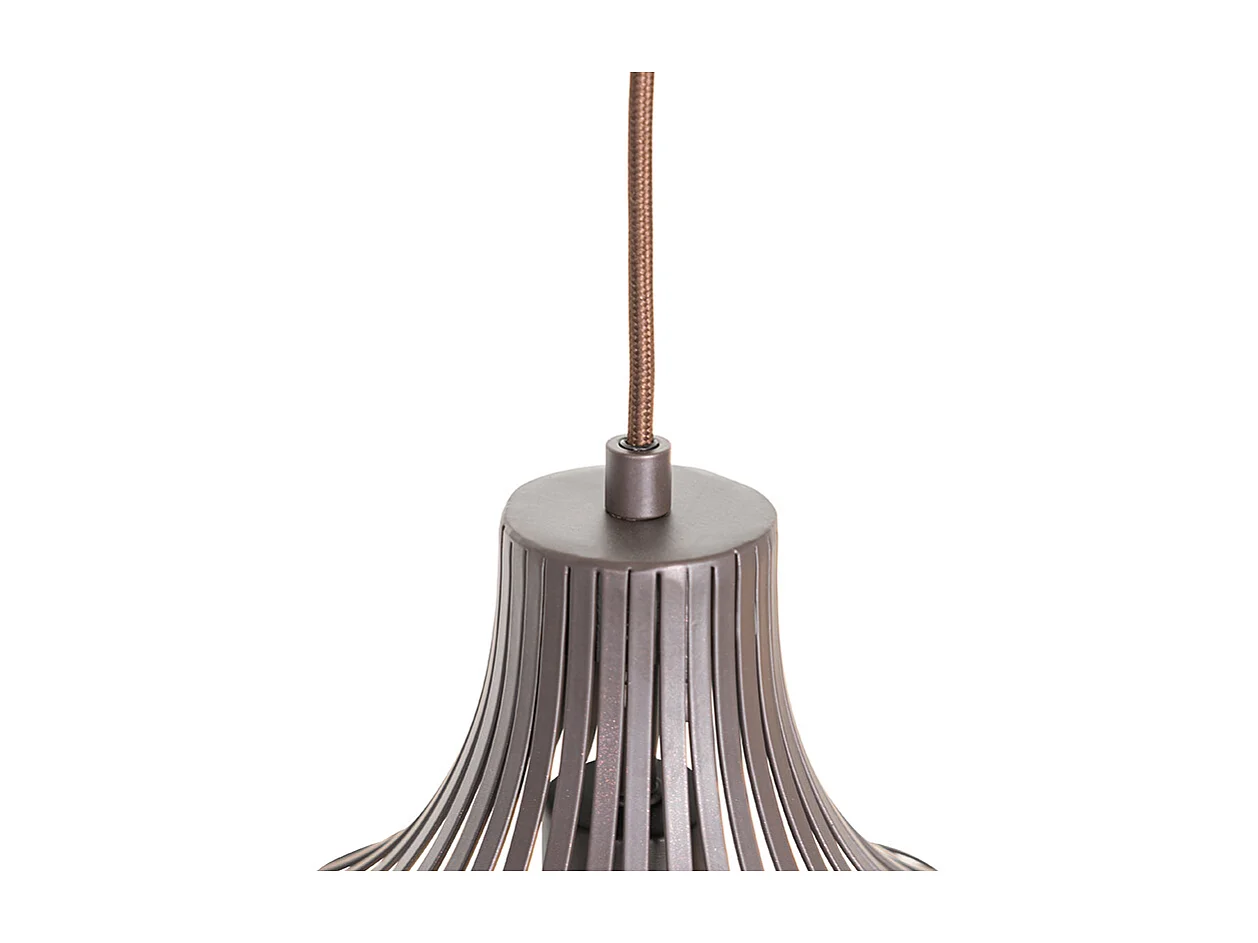 Suspension moderne marron 3 lumières - Sapphira
