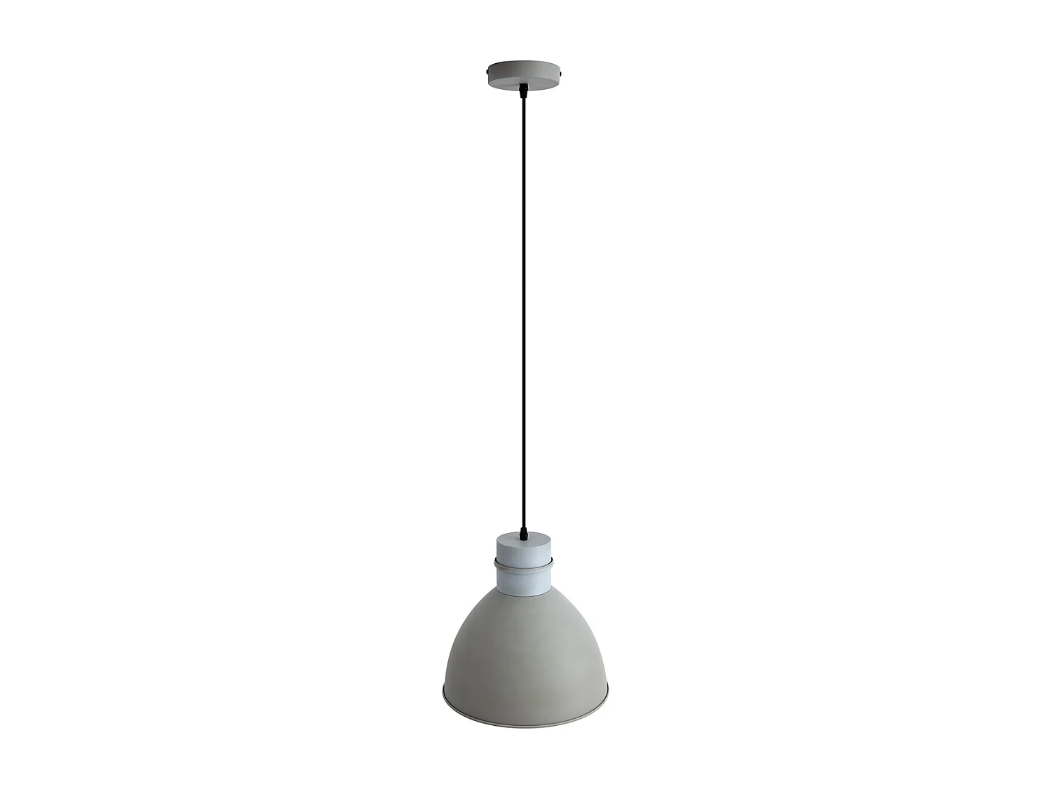 Suspension style campagnard grise - Dory
