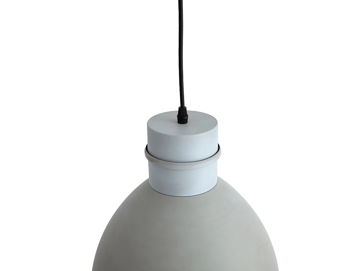 Suspension style campagnard grise - Dory