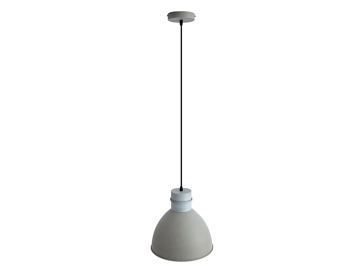 Suspension style campagnard grise - Dory