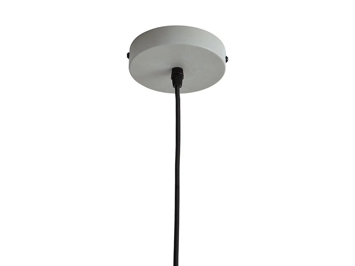 Suspension style campagnard grise - Dory