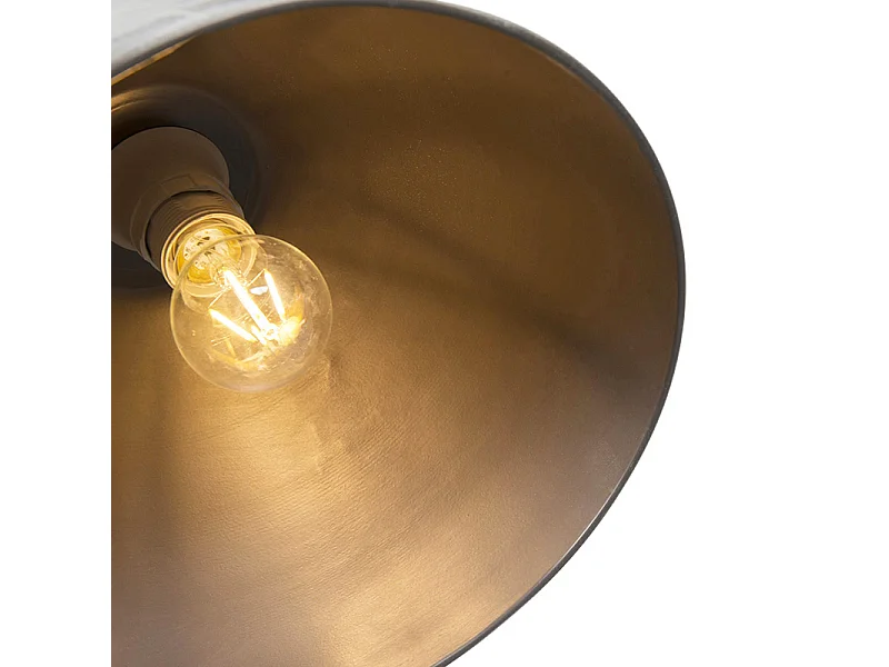 Suspension style campagnard grise - Dory