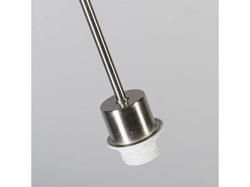 Suspension en acier avec cordon noir - Combi 1