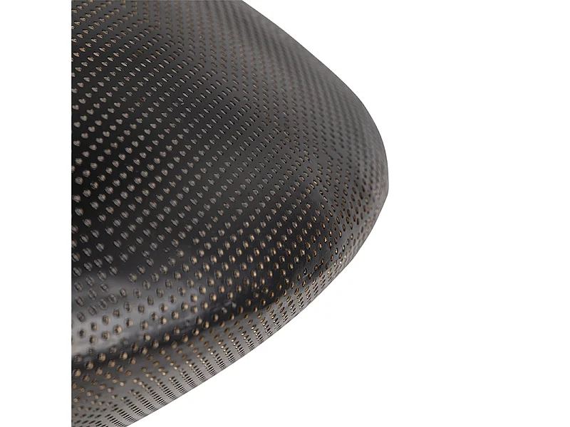 Lampe à suspension design noir avec or 60 cm - Radiance