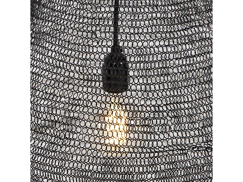 Suspension orientale noire 45 cm - Nidum