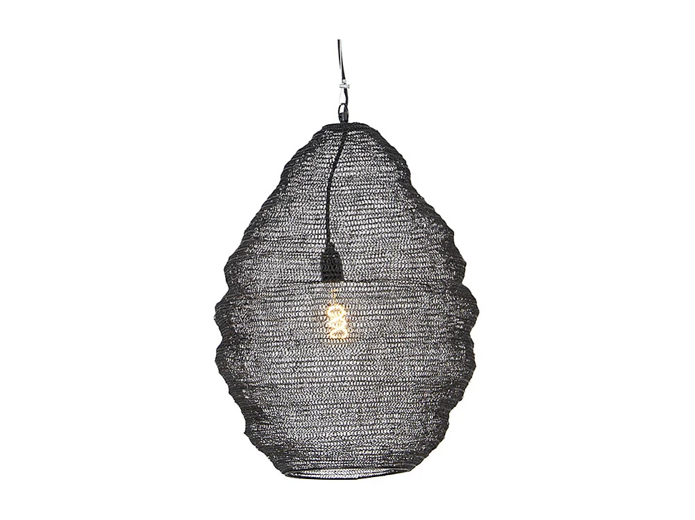 Suspension orientale noire 45 cm - Nidum L